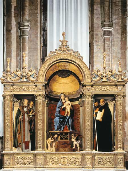 Madonna & Saints from Giovanni Bellini