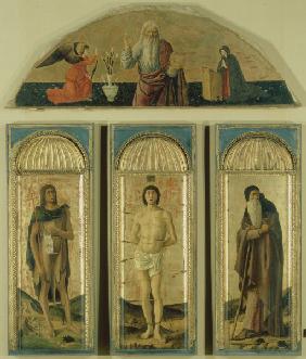 Bellini, Tripych of St Sebastian