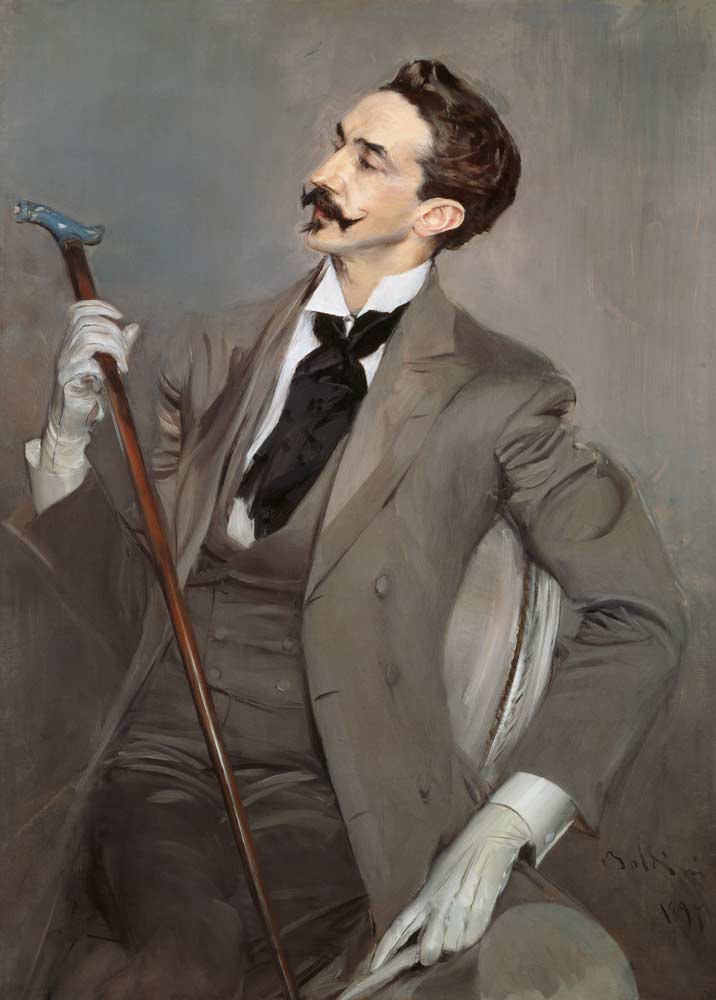 Count Robert de Montesquiou (1855-1921) from Giovanni Boldini
