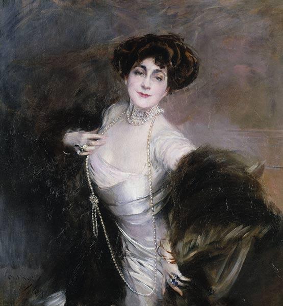 Portrait von Lady Diaz Albertini