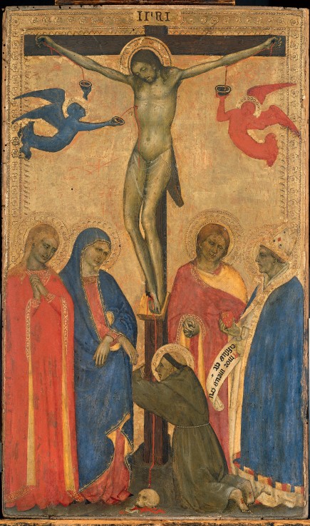 The Crucifixion with Saints from Giovanni da Milano