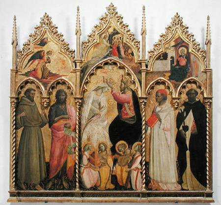 Coronation of the Virgin with Saints from Giovanni dal Ponte