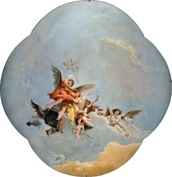 G.D.Tiepolo, Triumph des Friedens from Giovanni Domenico Tiepolo