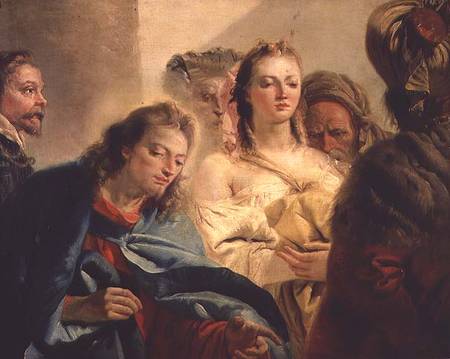 Christ and the Adulteress from Giovanni Domenico Tiepolo