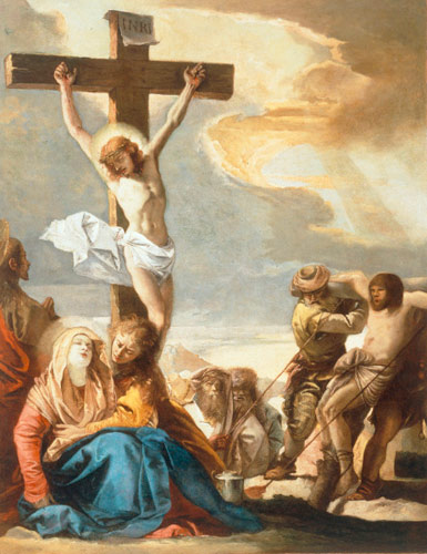 Christi Tod am Kreuz from Giovanni Domenico Tiepolo