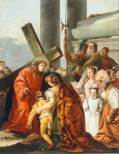 Christus tröstet die mitleidigen Frauen from Giovanni Domenico Tiepolo