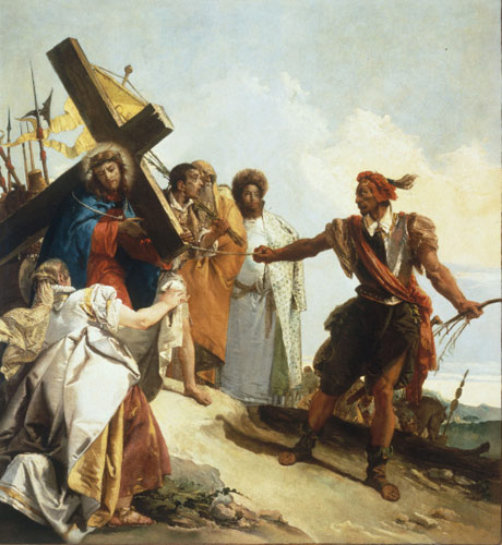 Christus und Veronika from Giovanni Domenico Tiepolo