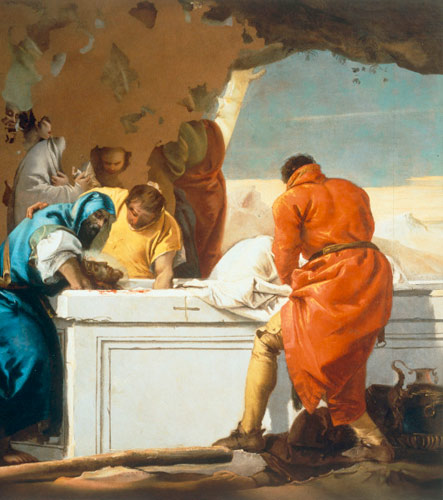 Die Grablegung from Giovanni Domenico Tiepolo