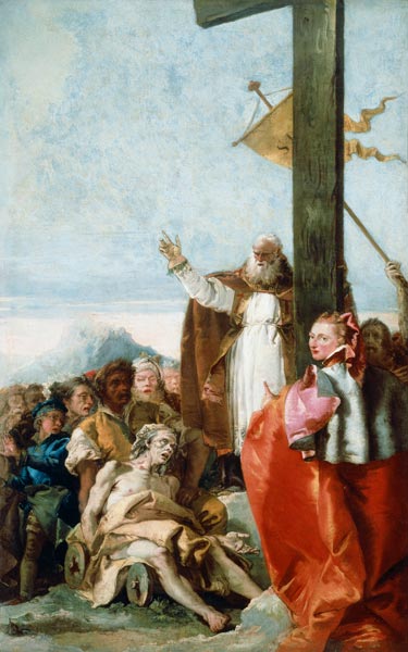 G.D.Tiepolo, Identifizierung des Kreuzes from Giovanni Domenico Tiepolo