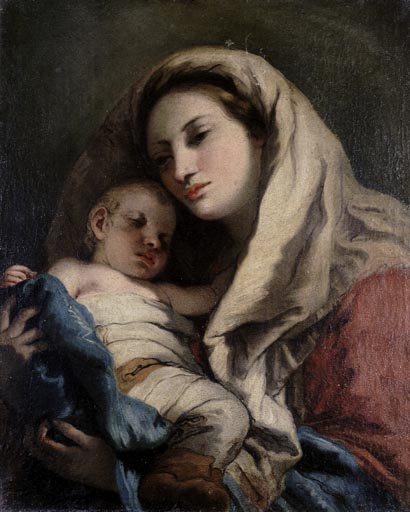 Maria mit Kind from Giovanni Domenico Tiepolo