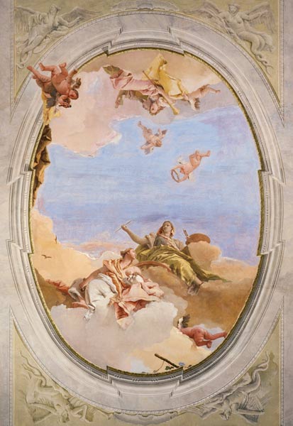 G.D.Tiepolo, Triumph der Kuenste from Giovanni Domenico Tiepolo