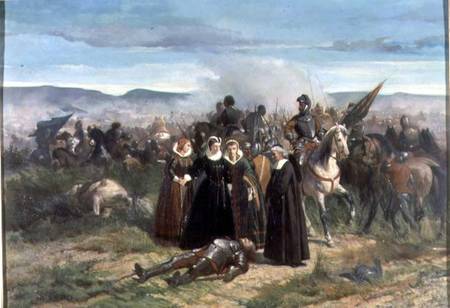 Mary Stuart at the Battle of Langside from Giovanni Fattori
