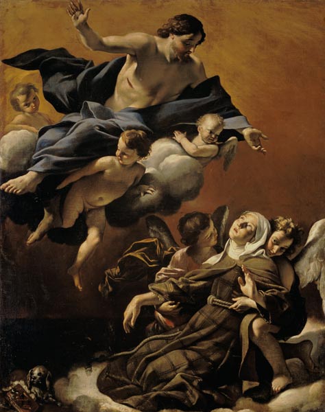 The Ecstasy of St. Margaret of Cortona from Giovanni Lanfranco