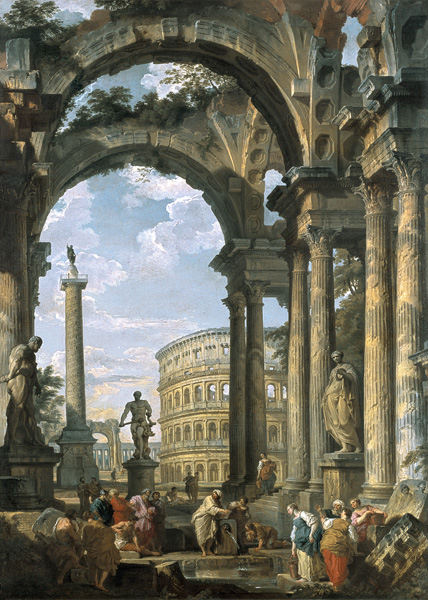 Roman Capriccio from Giovanni Paolo Pannini