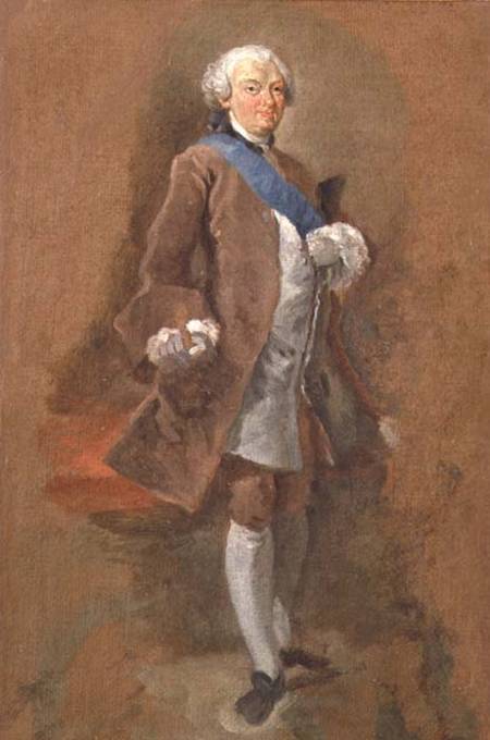 Portrait of the Duc de Choiseul from Giovanni Paolo Pannini