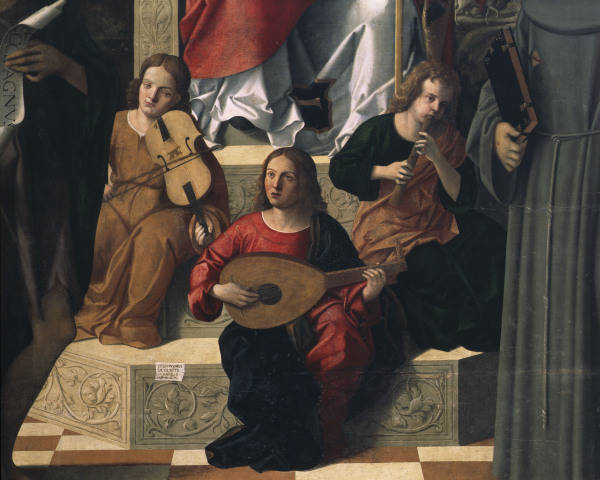G.da Santacroce, Engel from Girolamo da Santacroce
