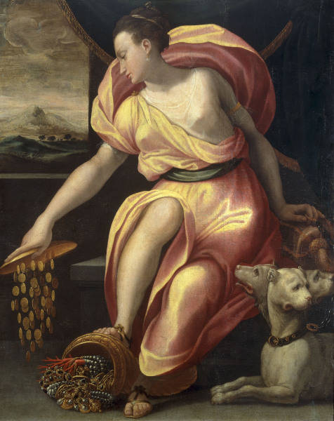 G.Macchietti, Allegorie des Reichtums from Girolamo Macchietti