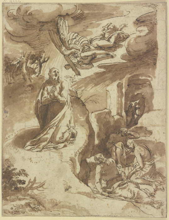 Christus am Ölberg from Girolamo Muziano