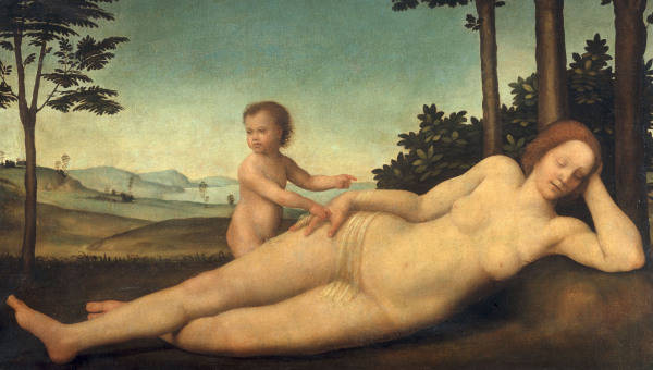 G.Bugiardini, Schlafende Venus from Giuliano Bugiardini