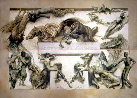 Death, from the Cycle of Human Life from Giulio Aristide Sartorio