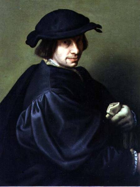 Portrait of Galeazzo Campi, the Artist's Father from Giulio Campi