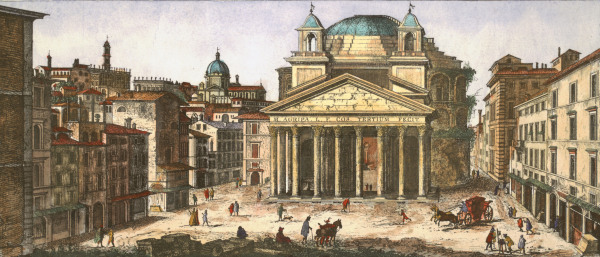 Rome , Pantheon from Giulio Orlandini