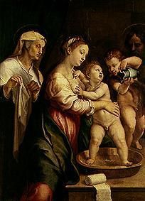 Die Madonna mit der Waschschüssel from Giulio Pippi