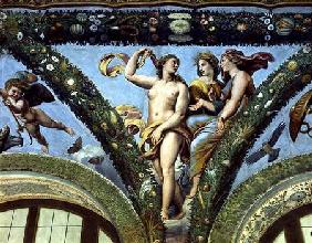 The Three Graces, from the 'Loggia of Cupid and Psyche'