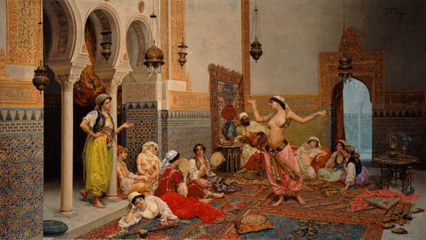 Tanz im Harem. from Giulio Rosati