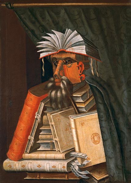 Der Buchhändler from Giuseppe Arcimboldo