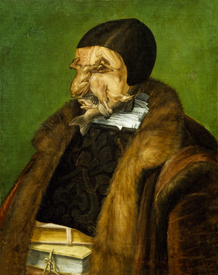 The Jurist from Giuseppe Arcimboldo