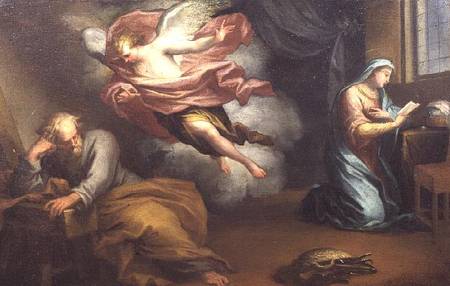 The Angel appearing to Joseph from Giuseppe Badarocco