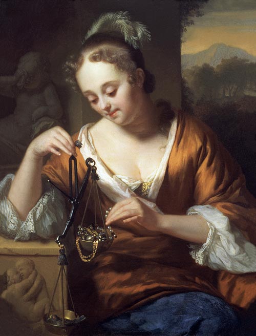 Allegory of Virtues and Riches from Godfried Schalcken