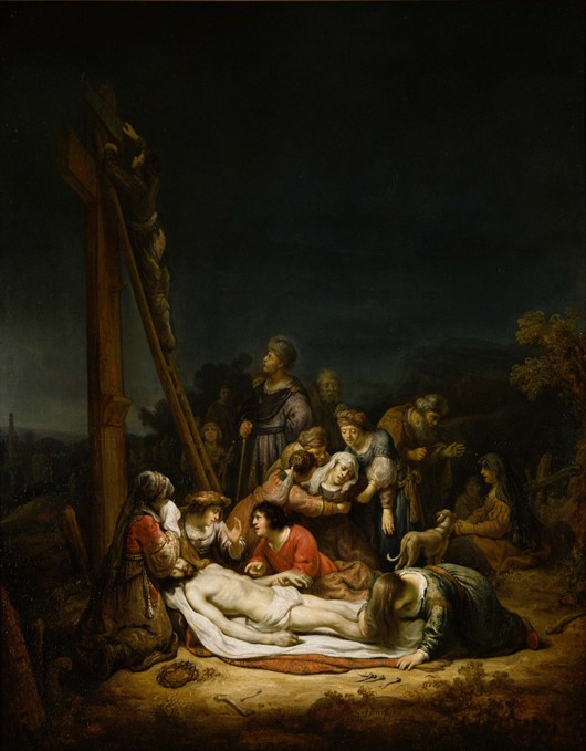 The Lamentation over Christ from Govaert Flinck