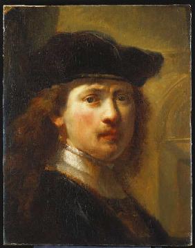 Portrait von Rembrandt.