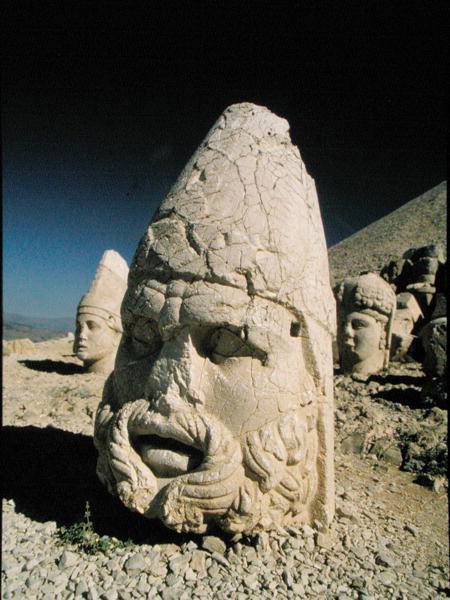 Head of Zeus-Oromandes (photo) from Greek