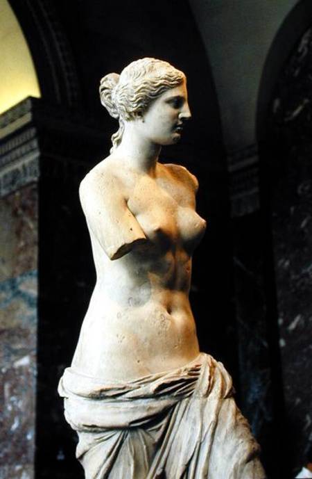 Venus di Milo, Greek, Hellenistic period from Greek