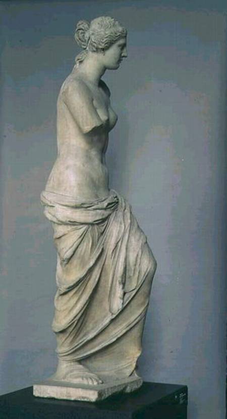 Venus de Milo, side view, Greek, Hellenistic period from Greek