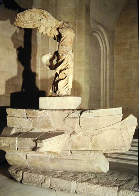 The Victory of Samothrace from Greek