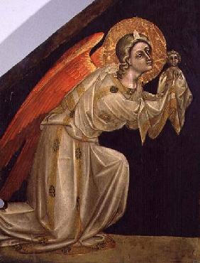 The Archangel Michael (tempera on panel)