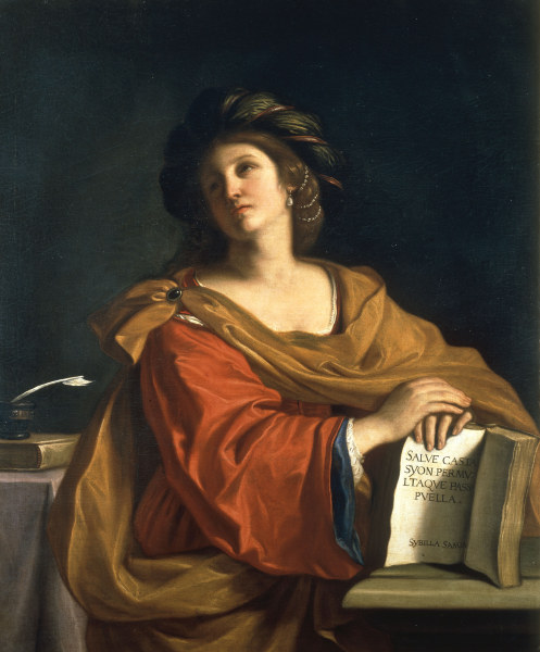 Guercino, Samian Sibyl from Guercino (eigentl. Giovanni Francesco Barbieri)