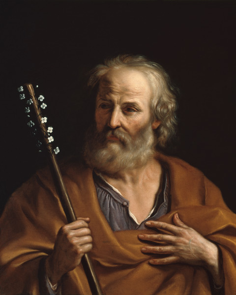 Guercino, St.Joseph from Guercino (eigentl. Giovanni Francesco Barbieri)