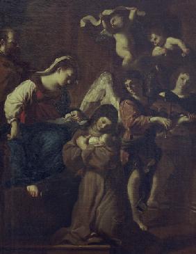 Guercino / Vision of St. Clare
