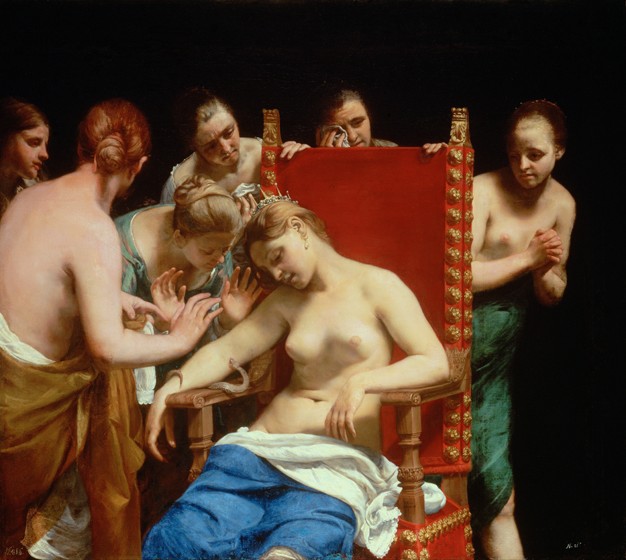 The Death of Cleopatra from Guido Canlassi