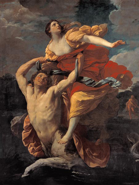 The Abduction of Deianeira by the Centaur Nessus from Guido Reni
