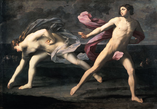 Atalanta und Hippomenes. from Guido Reni