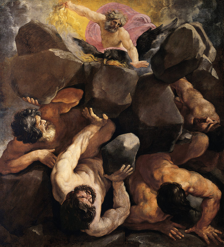 Reni / The Fall of the Titans / c.1636 from Guido Reni