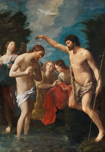 Die Taufe Christi from Guido Reni