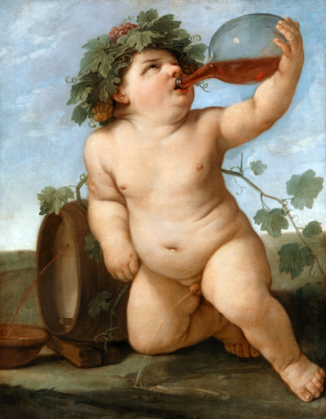 Trinkender Bacchusknabe from Guido Reni