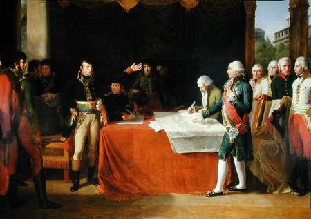 Preliminaries of the Peace Signed at Leoben, 17th April 1797 from Guillaume Lethière